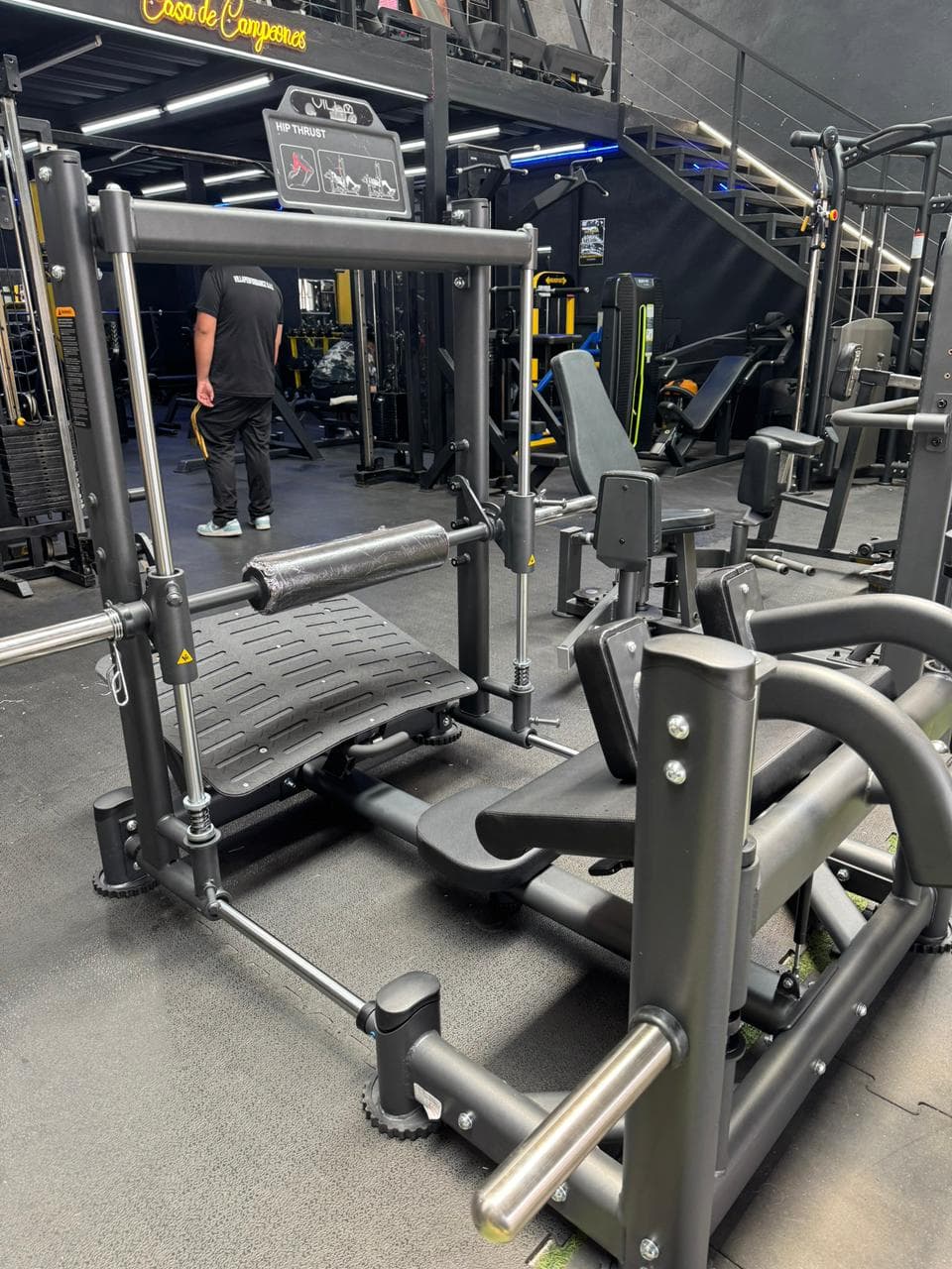 Equipos de gimnasio instalados